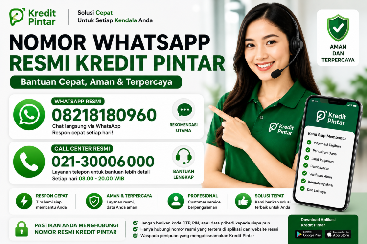 nomor whatsapp resmi kredit pintar